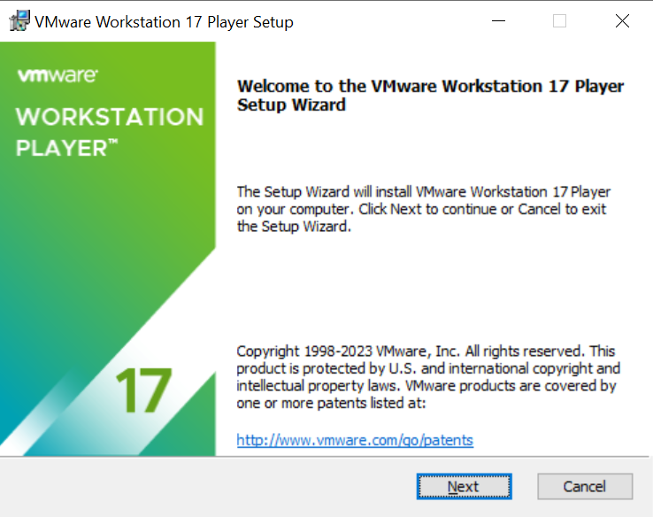 Installazione VMWare